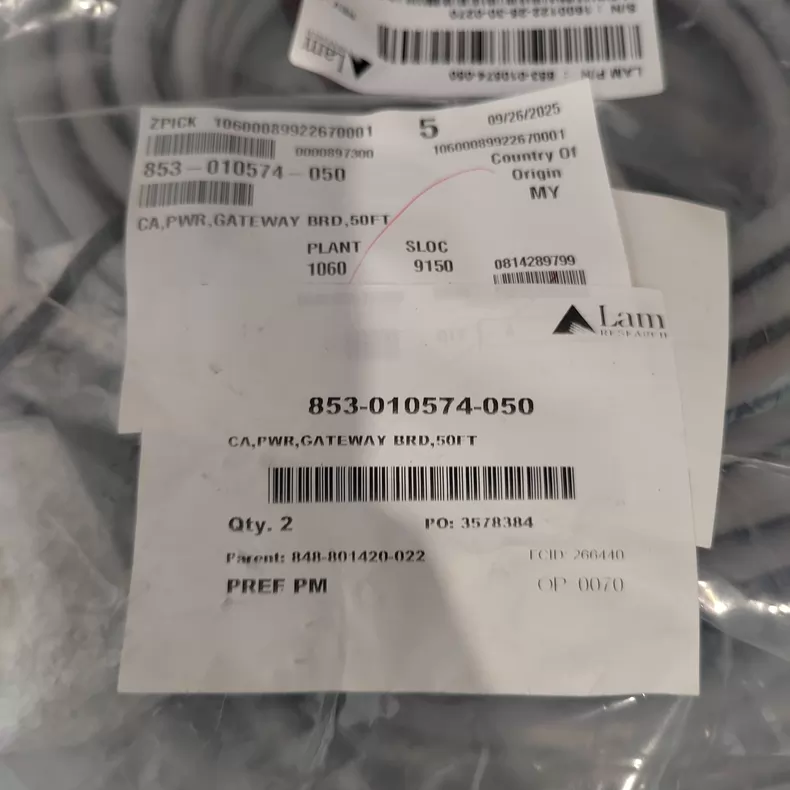 Lam Research 853-010574-050 Cable thumbnail