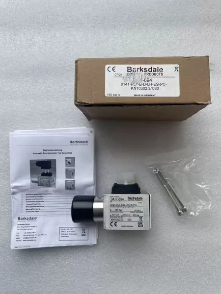 Barksdale Pressure Switch 8141-PL1-B-D-L