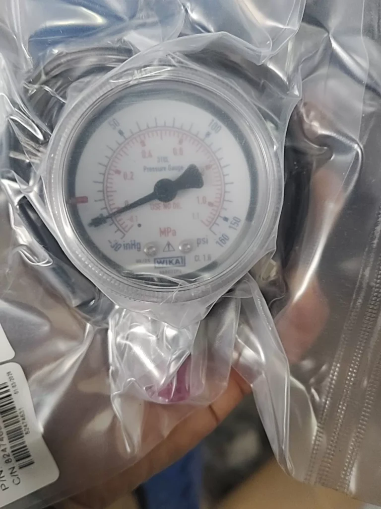 WIKA 1000MBAR Pressure Gauge