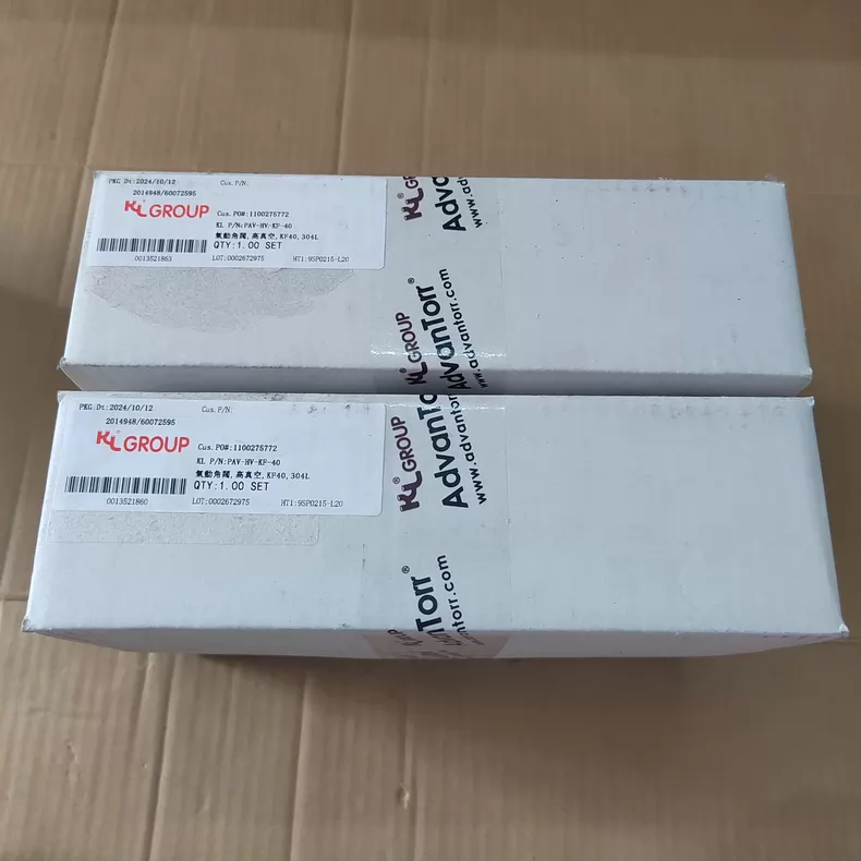 KL GROUP PAV-HV-KF-40 Vacuum Angle Valve thumbnail