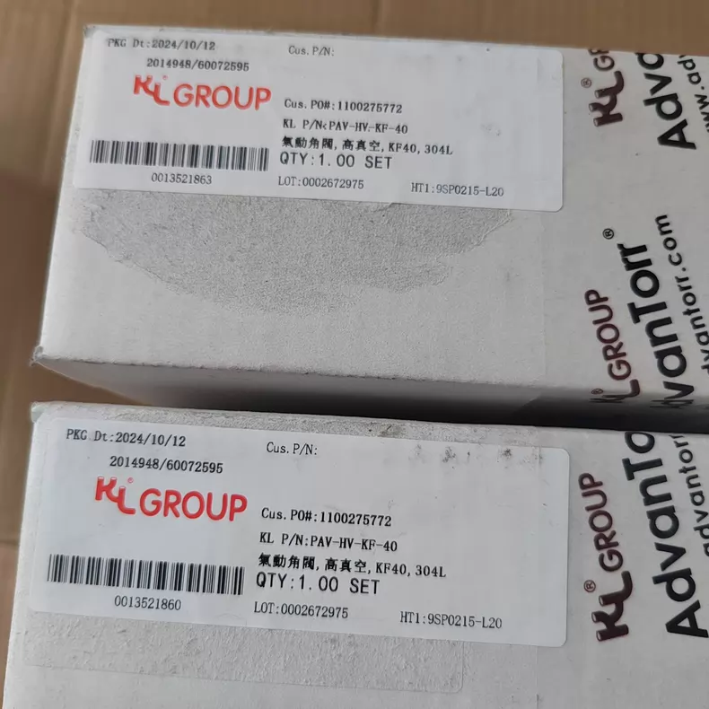 KL GROUP PAV-HV-KF-40 Vacuum Angle Valve thumbnail