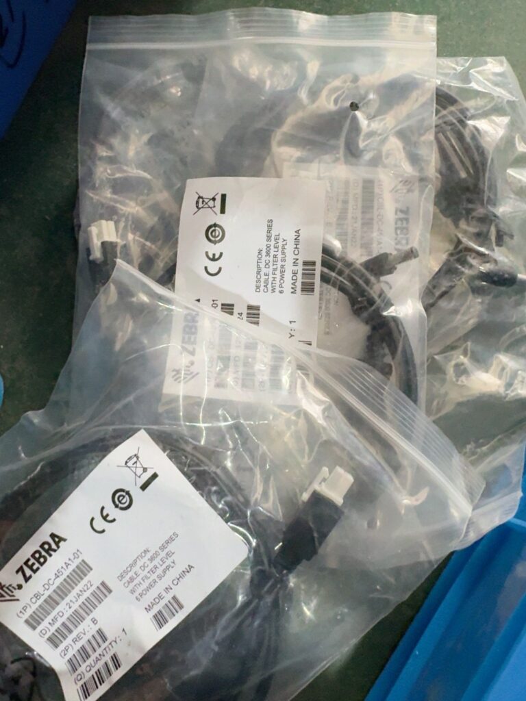 Zebra CBL-DC-451A1-01 Power Cable thumbnail