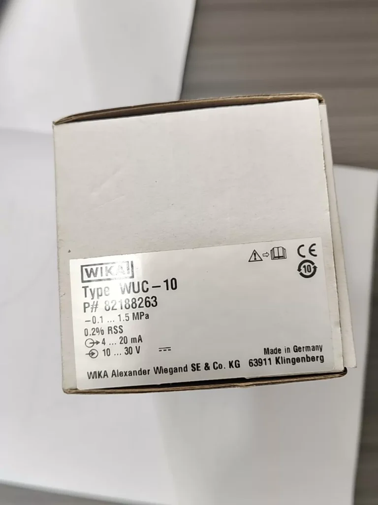 WIKA WUC-10 Pressure Sensor thumbnail