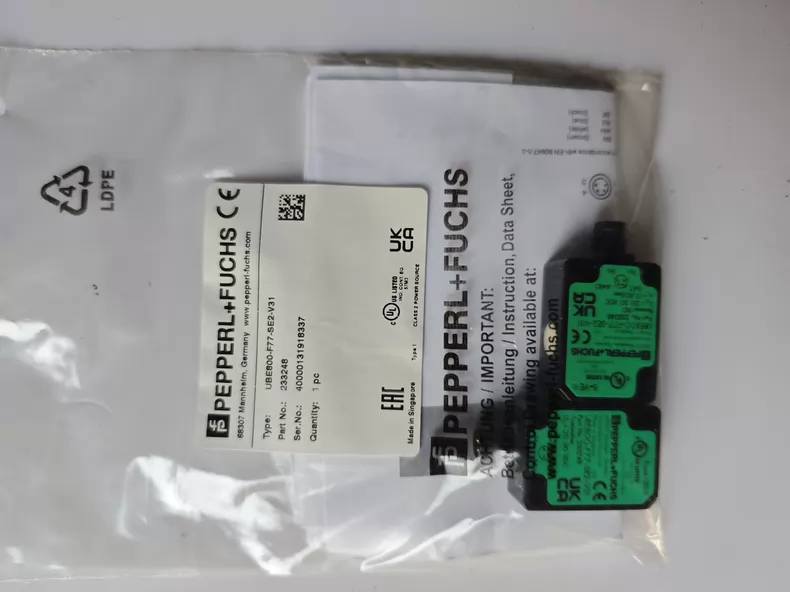 Pepperl+Fuchs Ultrasonic Sensor UBE800-F77-SE2-V31