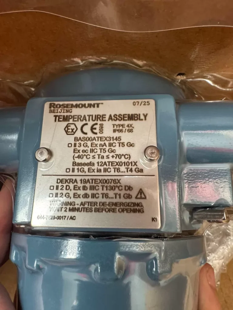 Rosemount BAS00ATEX3145 Transmitter thumbnail