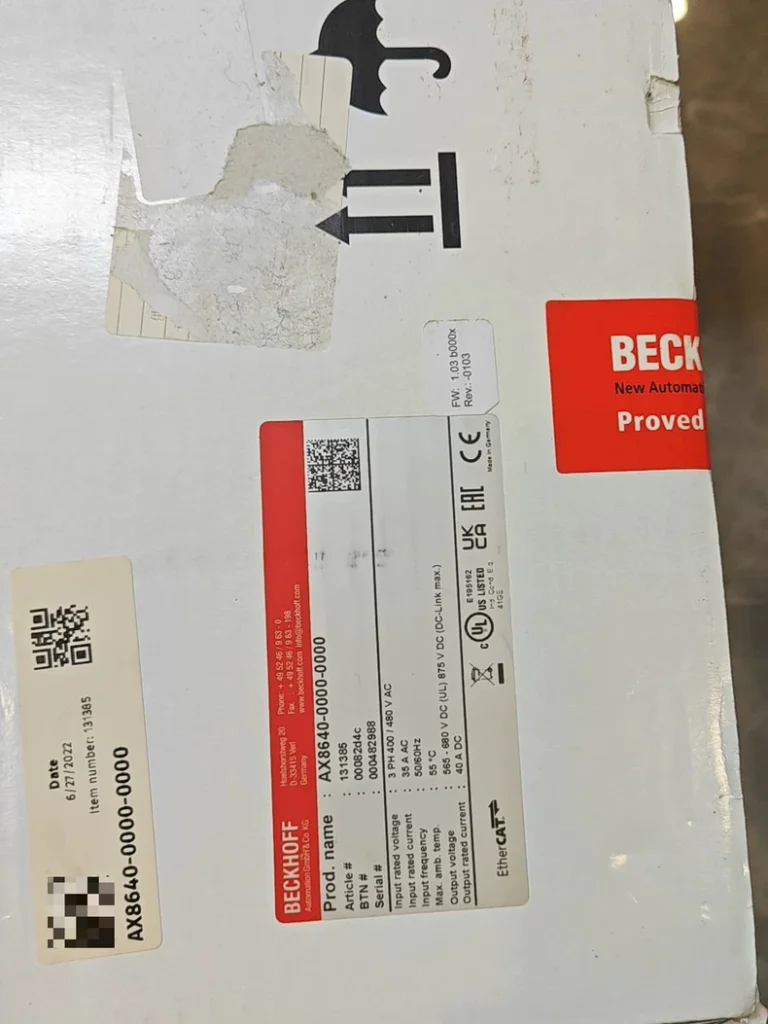 Beckhoff AX8640-0000-0000 thumbnail