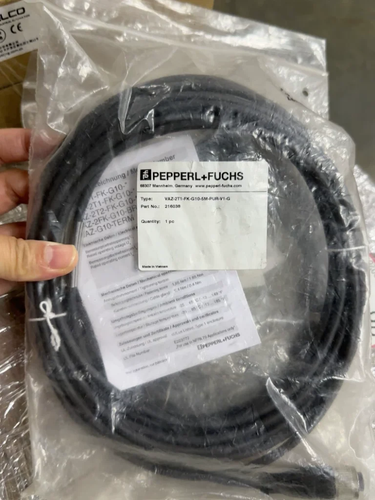Pepperl+Fuchs VAZ-2T1-FK-G10-5M-PUR-V1-G Industrial Cable