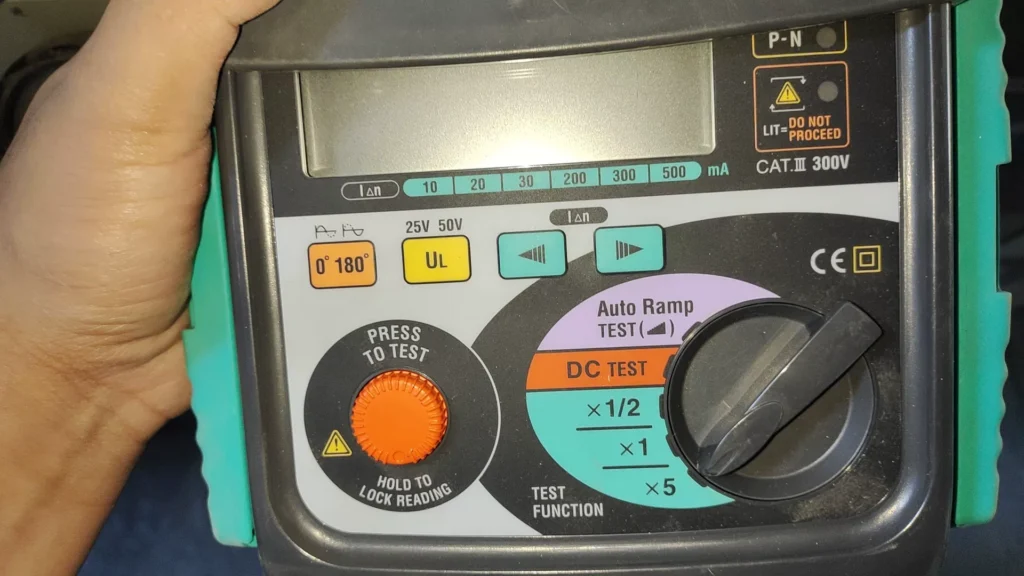 Kyoritsu 5406A RCD Tester thumbnail