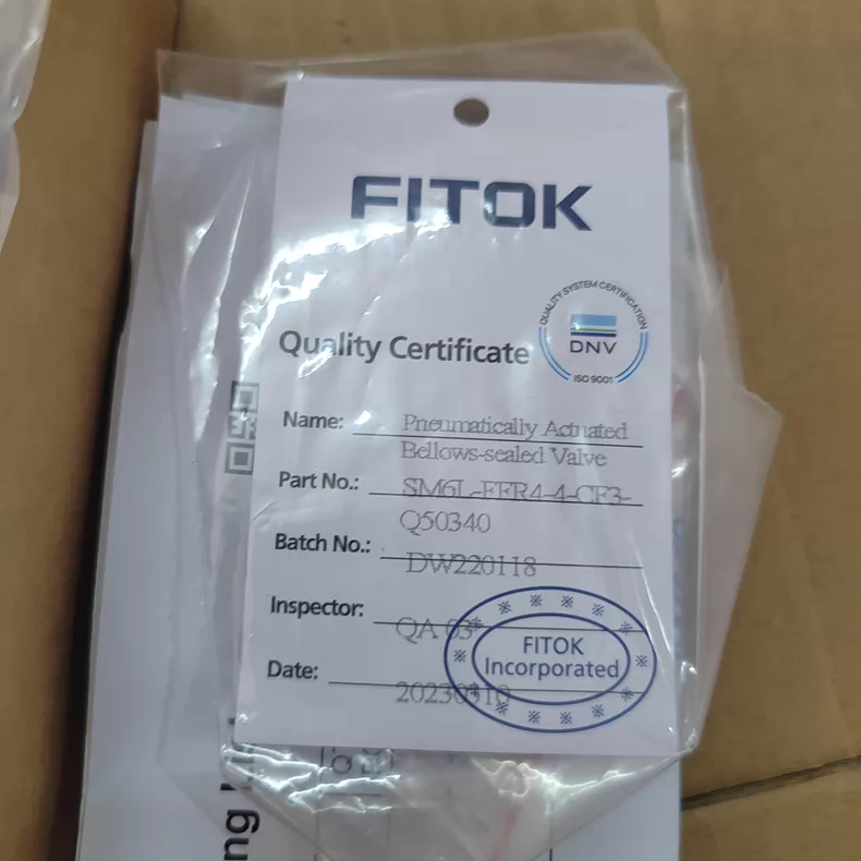 FITOK SM6L-FFR4-4-CF3-Q5 Diaphragm Valve thumbnail