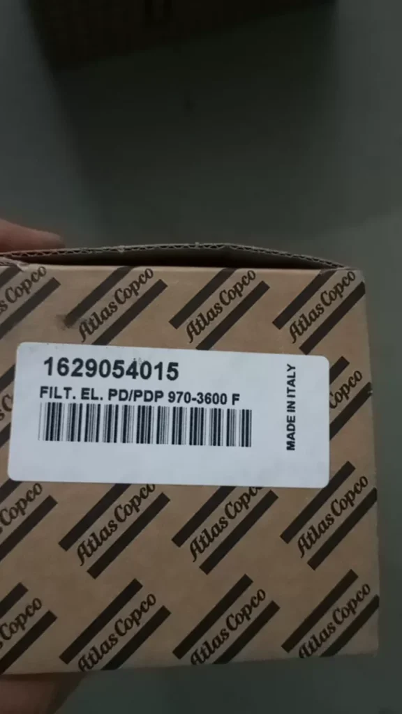 Atlas Copco 1629054015 Air Filter