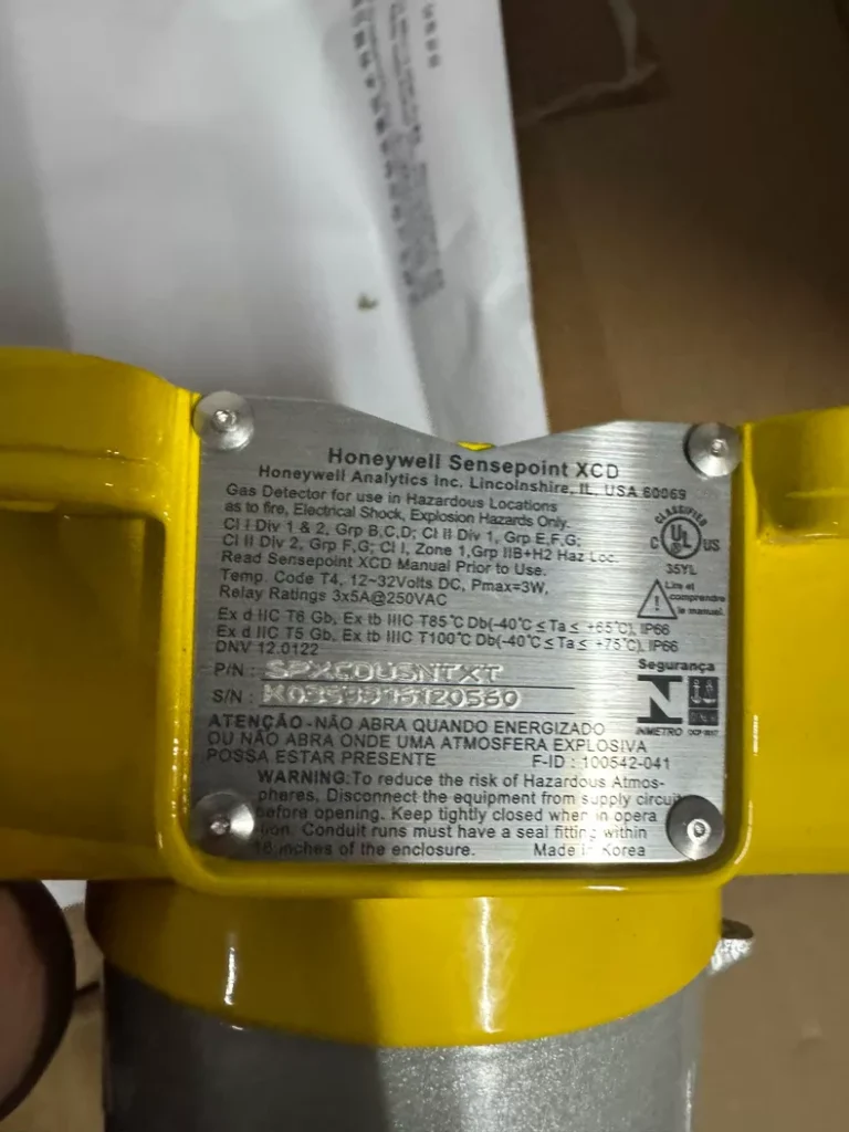 Honeywell SPXCDULNTXF Gas Detector thumbnail