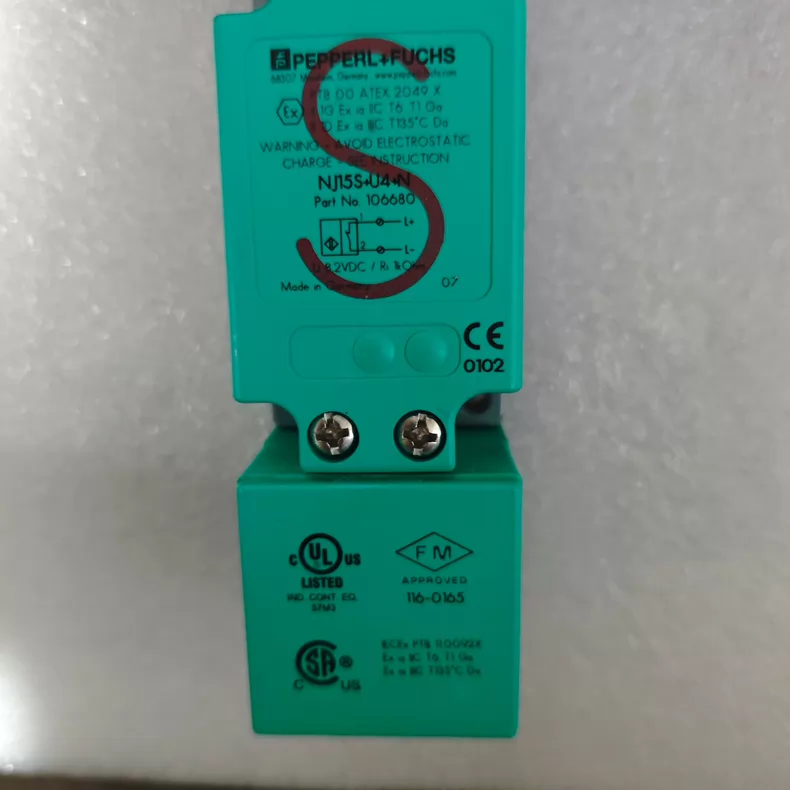 Pepperl+Fuchs Proximity Sensor NJ15S+U4+N thumbnail