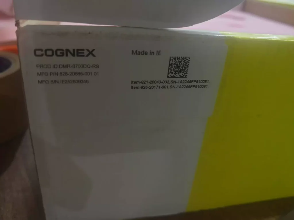 Cognex DMR-8700DQ-RS Handheld Barcode Reader thumbnail