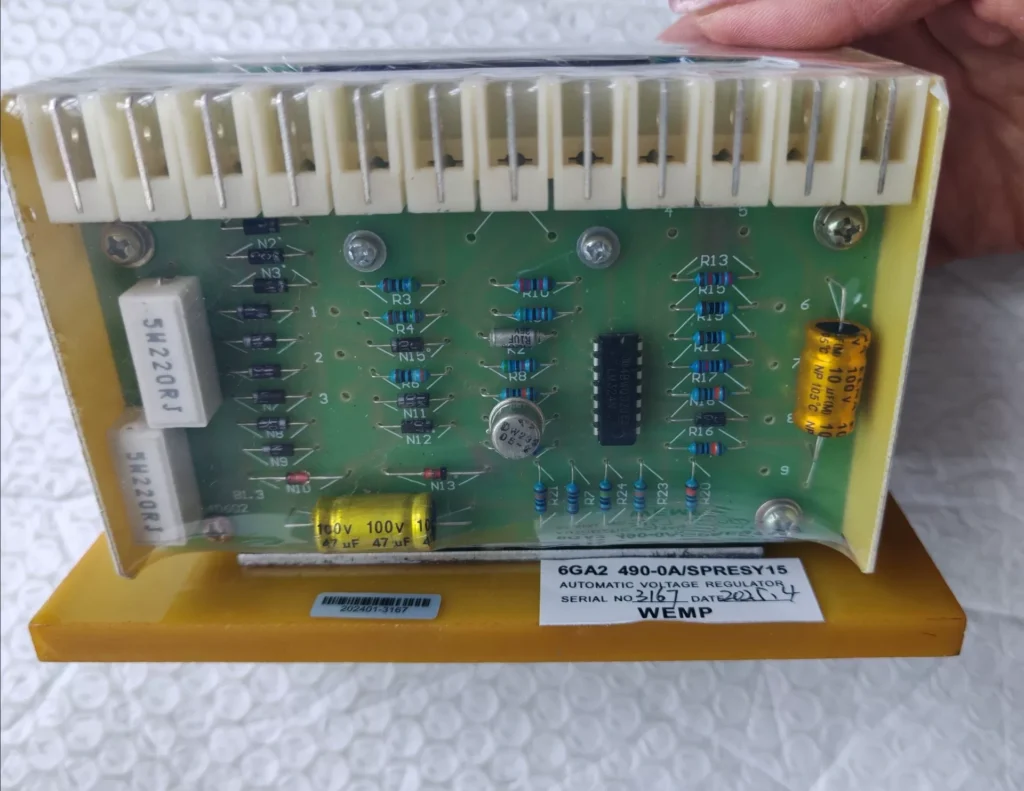 WEMP 6GA2-490-0A Automatic Voltage Regulator thumbnail