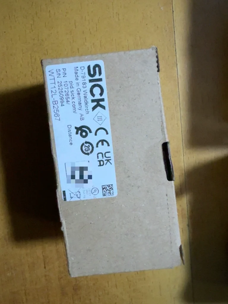 SICK WTT12L-B2567 Sensor