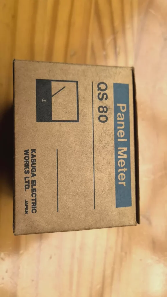 Kasuga Electric QS80 AS 3005N 0-300-900 CT300/5A Ammeter