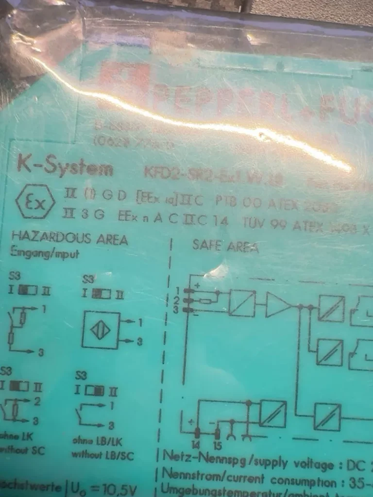 Pepperl+Fuchs KFD2-SR2 Sensor