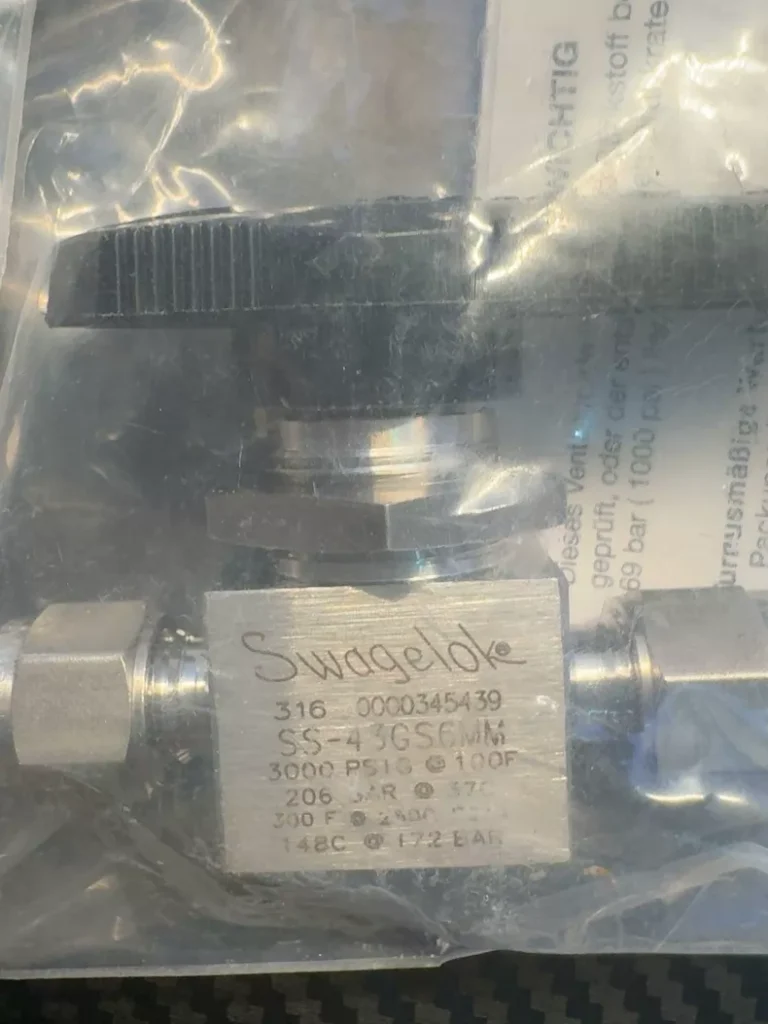 Swagelok SS-43GS6 Valve thumbnail