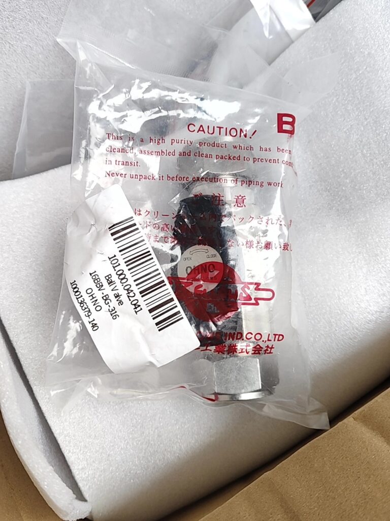 Ohno 6BBV-BG-316 Ball Valve
