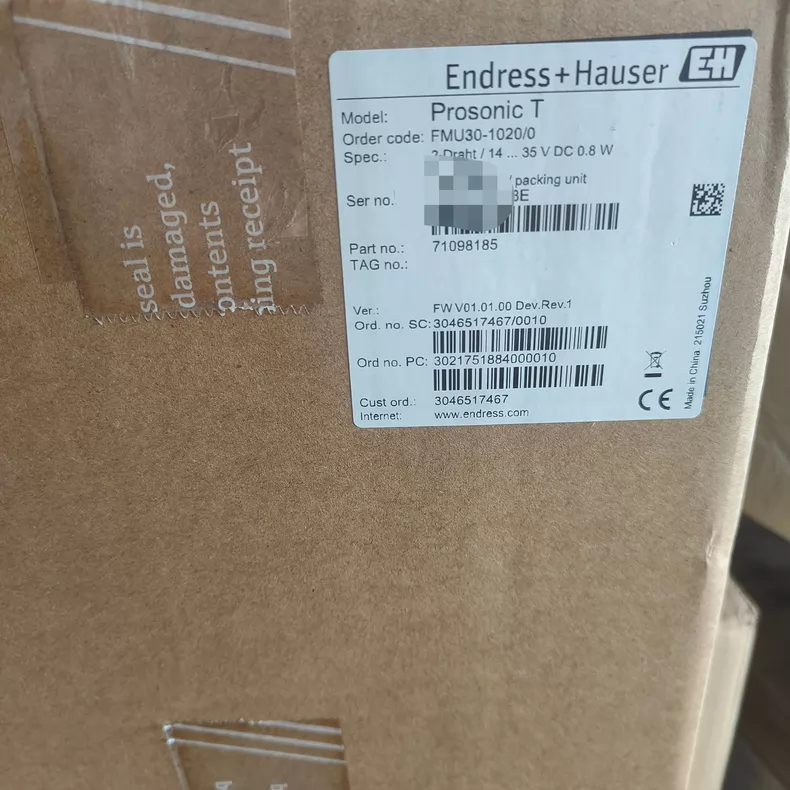 Endress+Hauser FMU30-1020/0 Ultrasonic Level Transmitter thumbnail