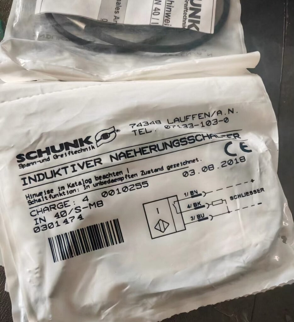 SCHUNK IN40/S-M8 Proximity Sensor