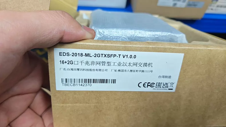 Moxa EDS-2018-ML-2GTXSFP-T Industrial Switch
