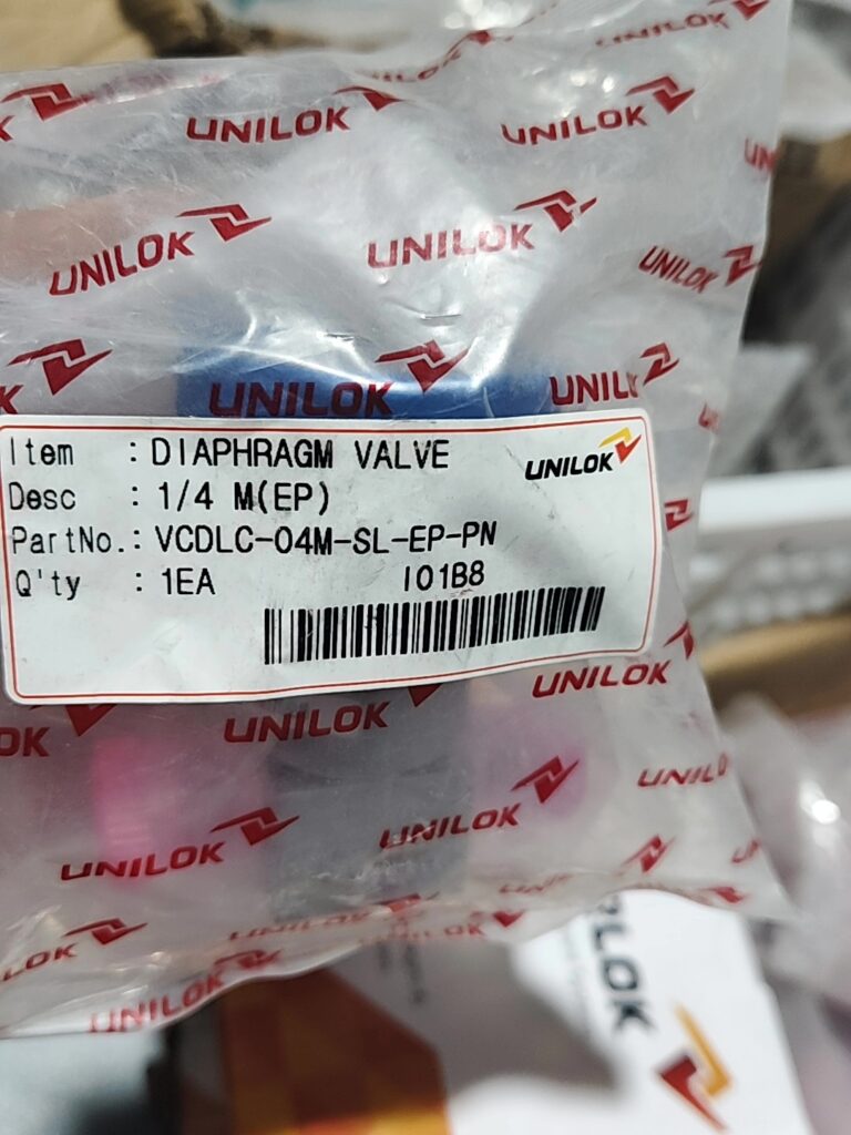 Unilok VCDLC-04M-SL-EP-PN Diaphragm Valve thumbnail