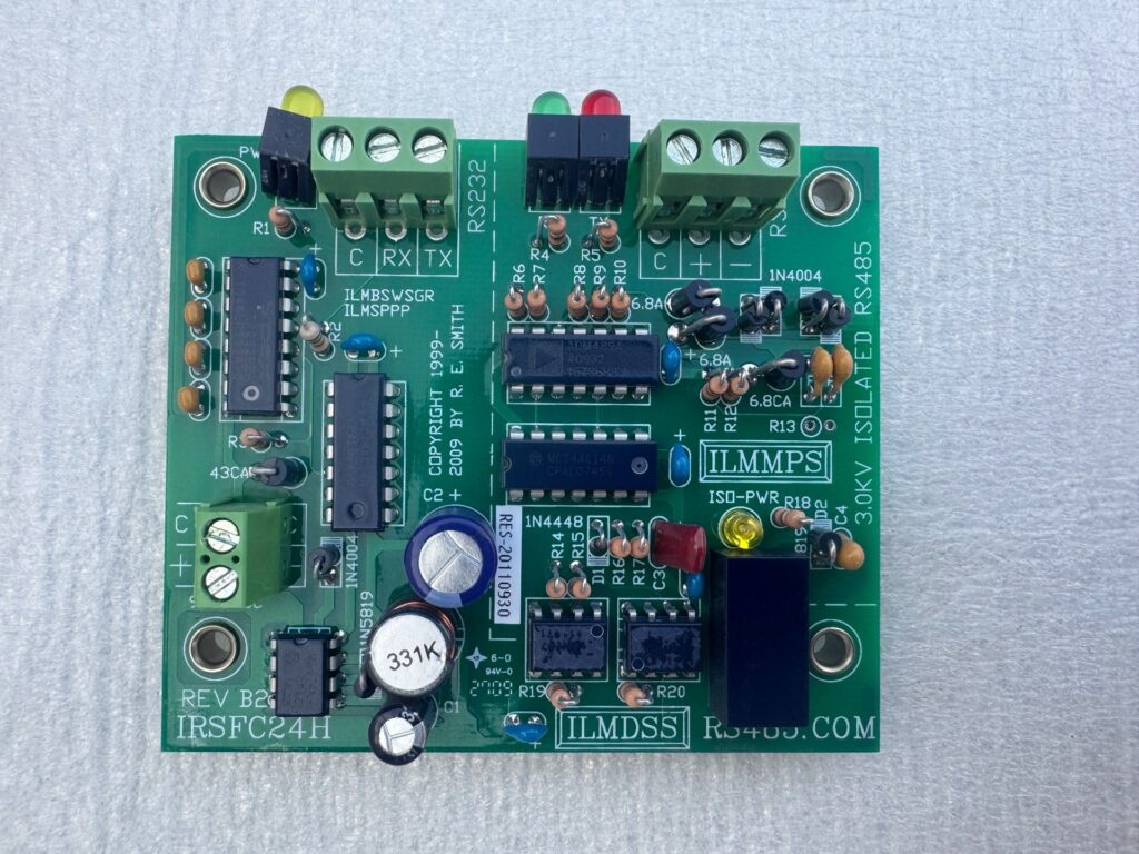 R.E. Smith IRSFC24H Circuit Board