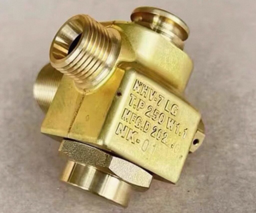 NK NHV-7 CO2 Cylinder Valve