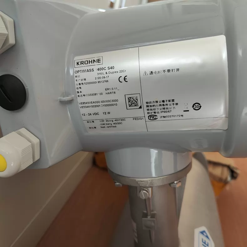 KROHNE OPTIMASS 1400C S40 Mass Flow Meter thumbnail