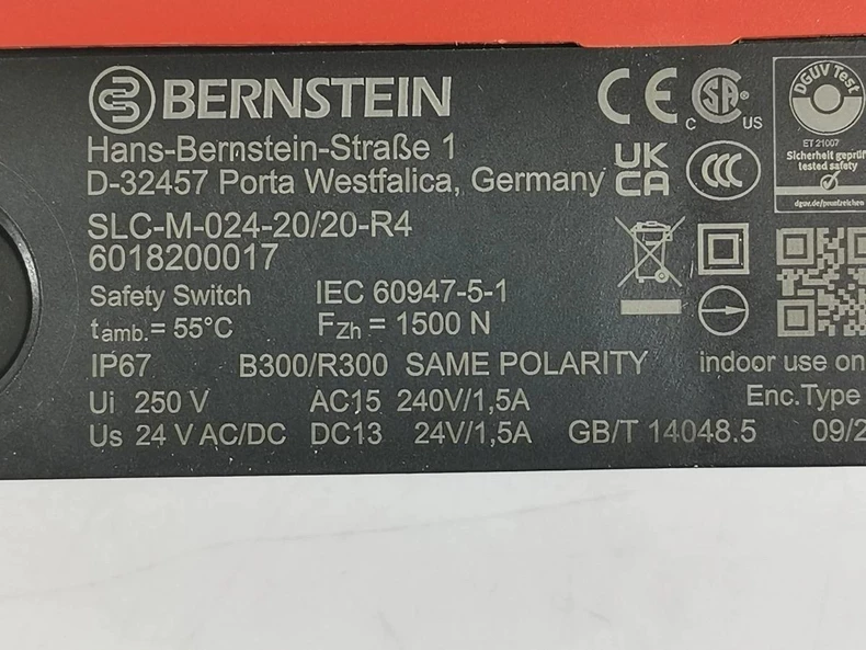 Bernstein 6018200017 Safety Switch thumbnail