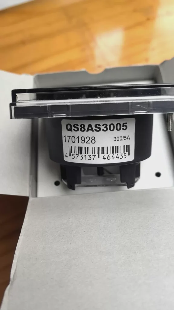 Kasuga Electric QS8AS3005 0-300-900A 300/5A Ammeter thumbnail