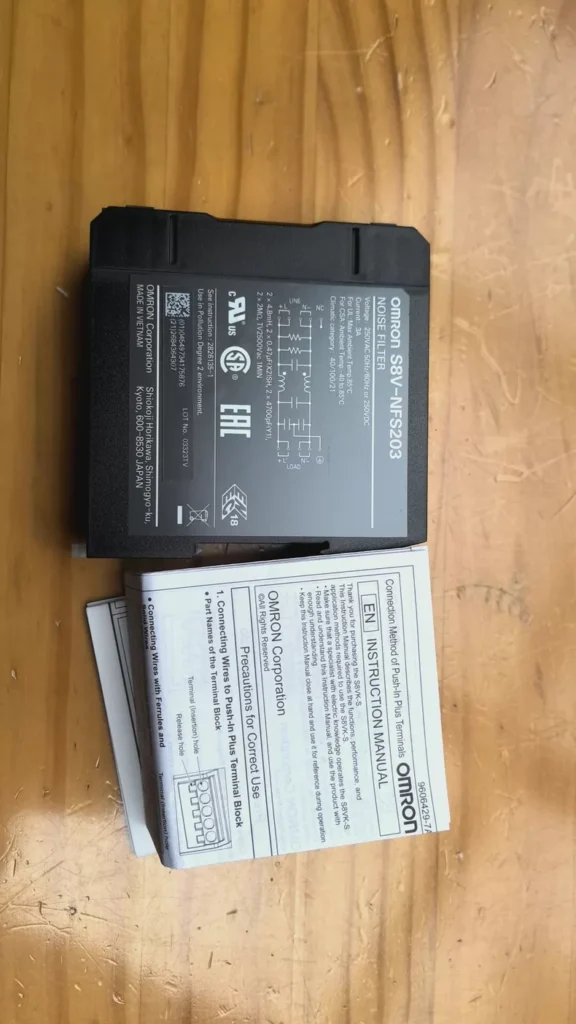 OMRON S8V-NF Noise Filter thumbnail