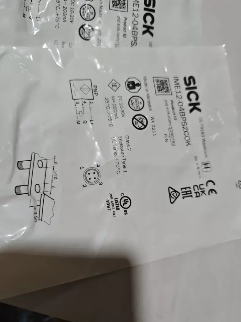 SICK Proximity Sensor IME12-04BPSZC0K thumbnail