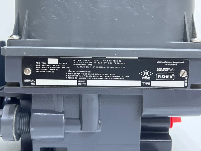 Fisher DVC6200PD Valve thumbnail