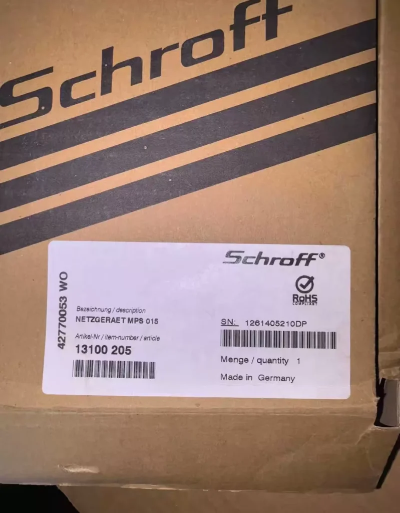 Schroff 13100 Power Supply thumbnail