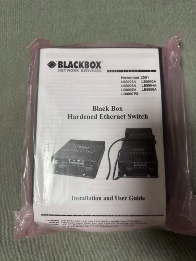 Black Box LB99 Network Switch thumbnail