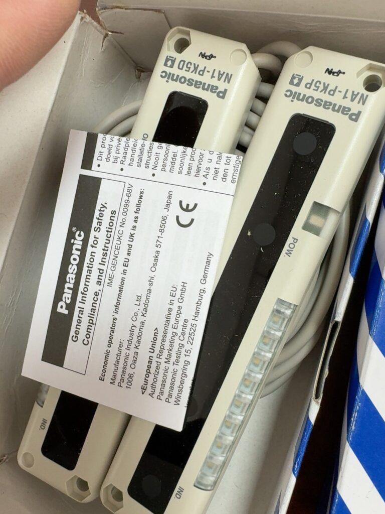 Panasonic UNA1PK5PN-Z Safety Light Curtain thumbnail