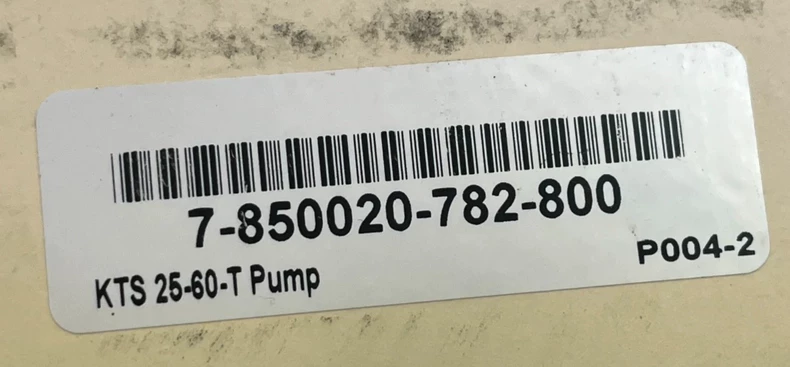 KNOLL 25-60-T Pump thumbnail