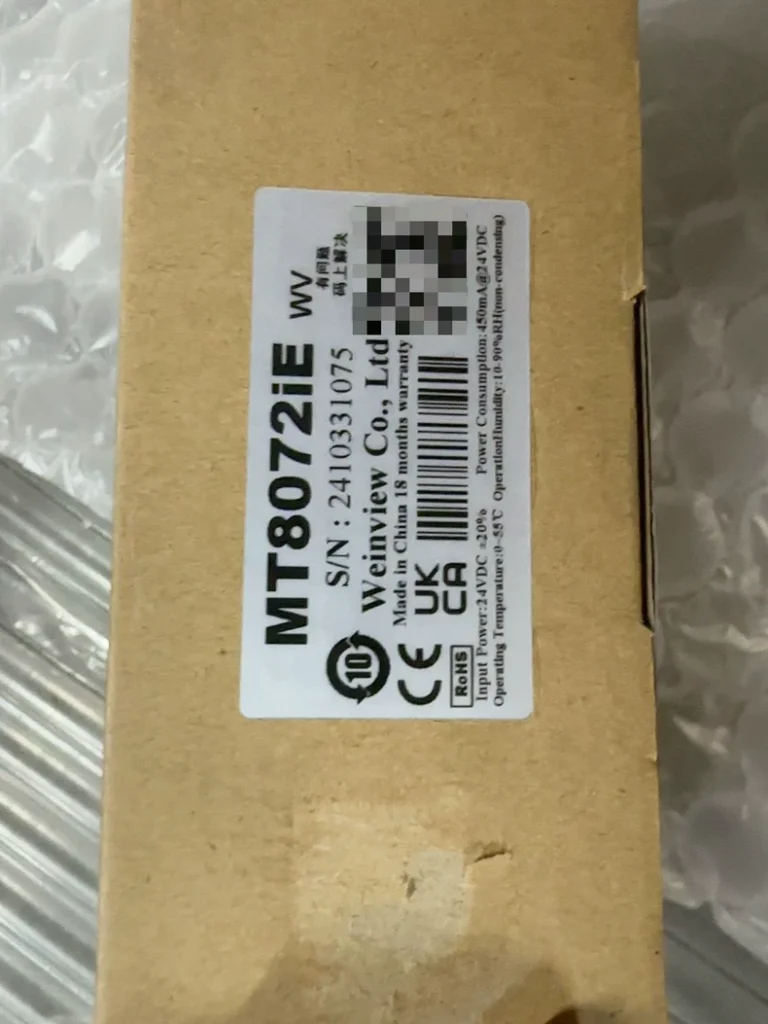 Weinview MT8072iE Human Machine Interface