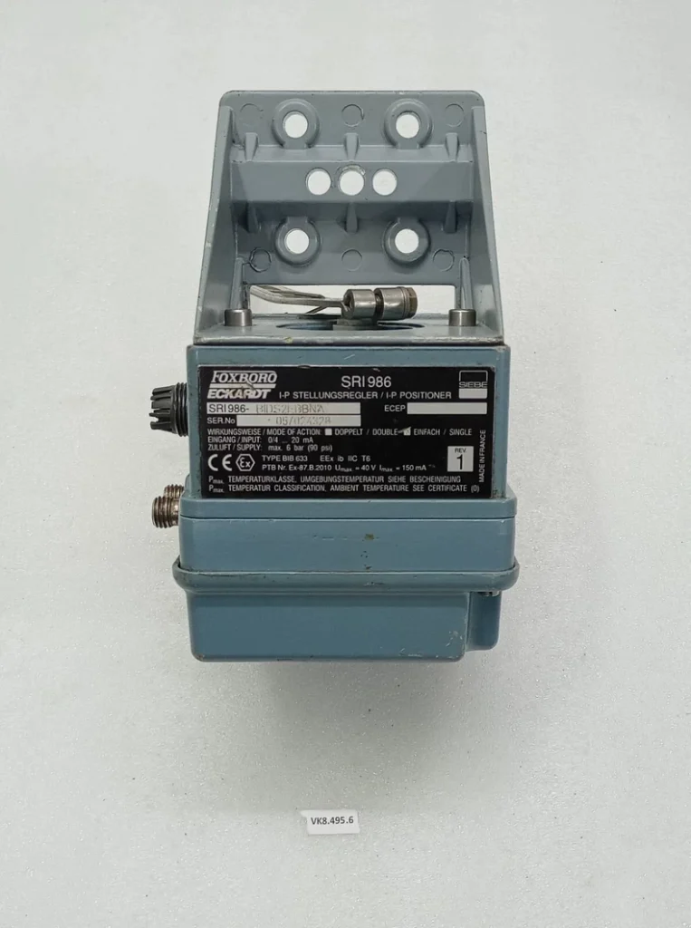 Foxboro Eckardt SRI986 Valve