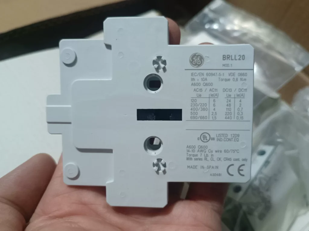 GE BRLL20 Contactor thumbnail