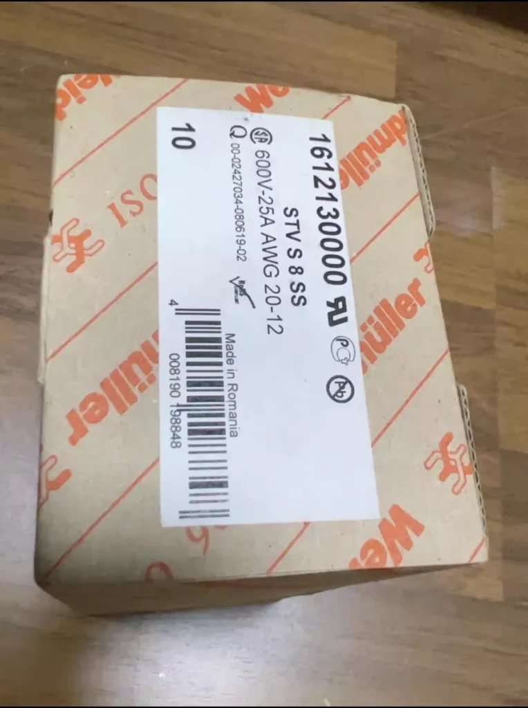 Weidmuller 1612130000 Terminal Block