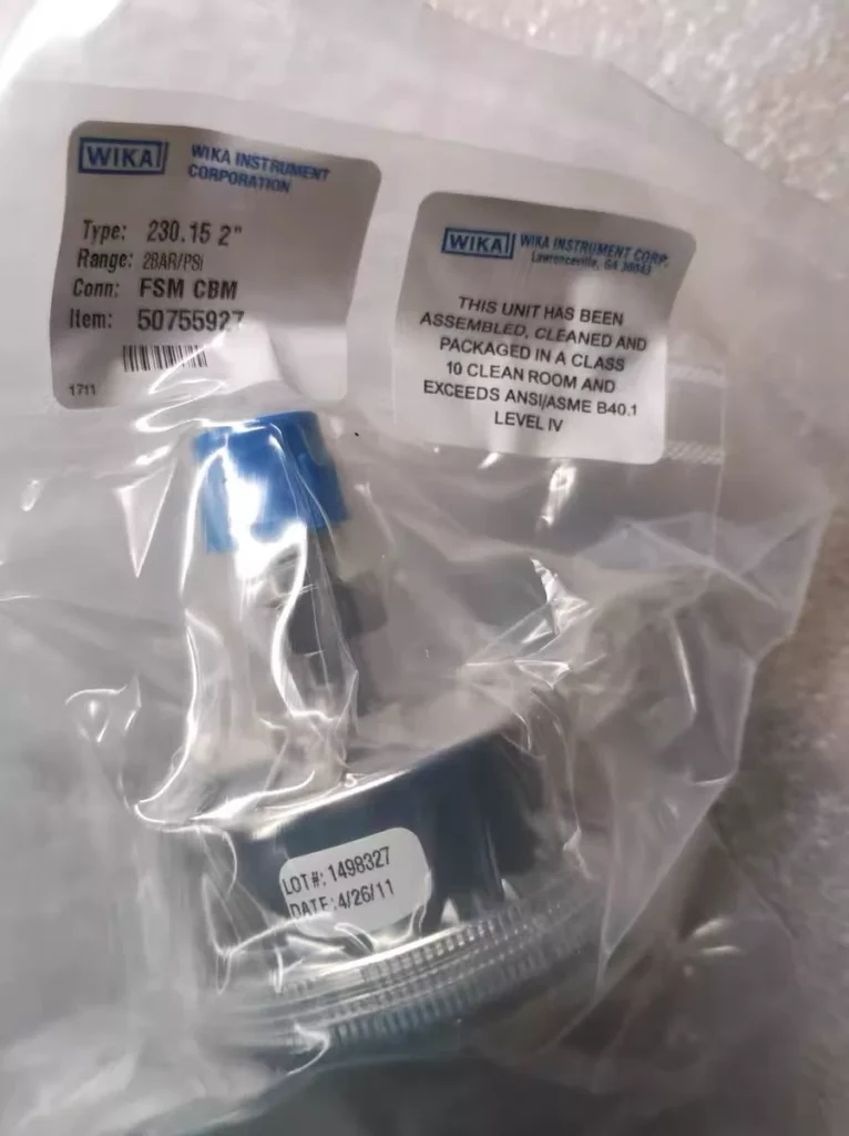 WIKA 230.15 Pressure Gauge thumbnail