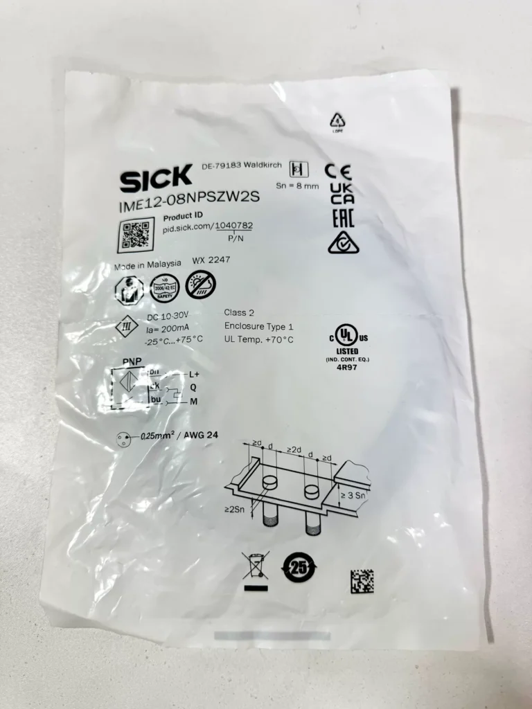 SICK IME12-08NPSZWZS Proximity Sensor thumbnail