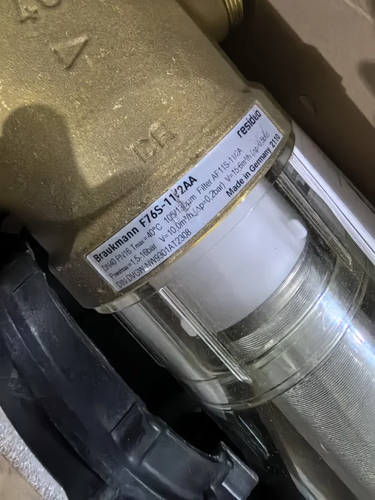 Braukmann F76S-11/2AA Filter