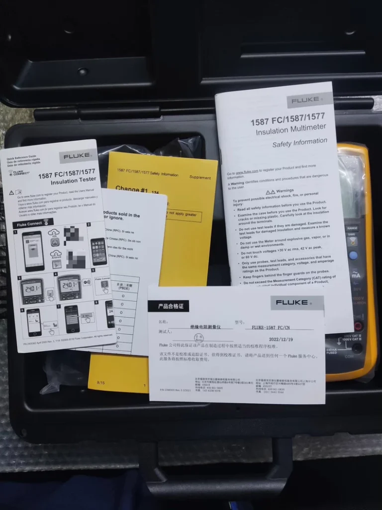 FLUKE 1587C-FC Insulation Multimeter thumbnail