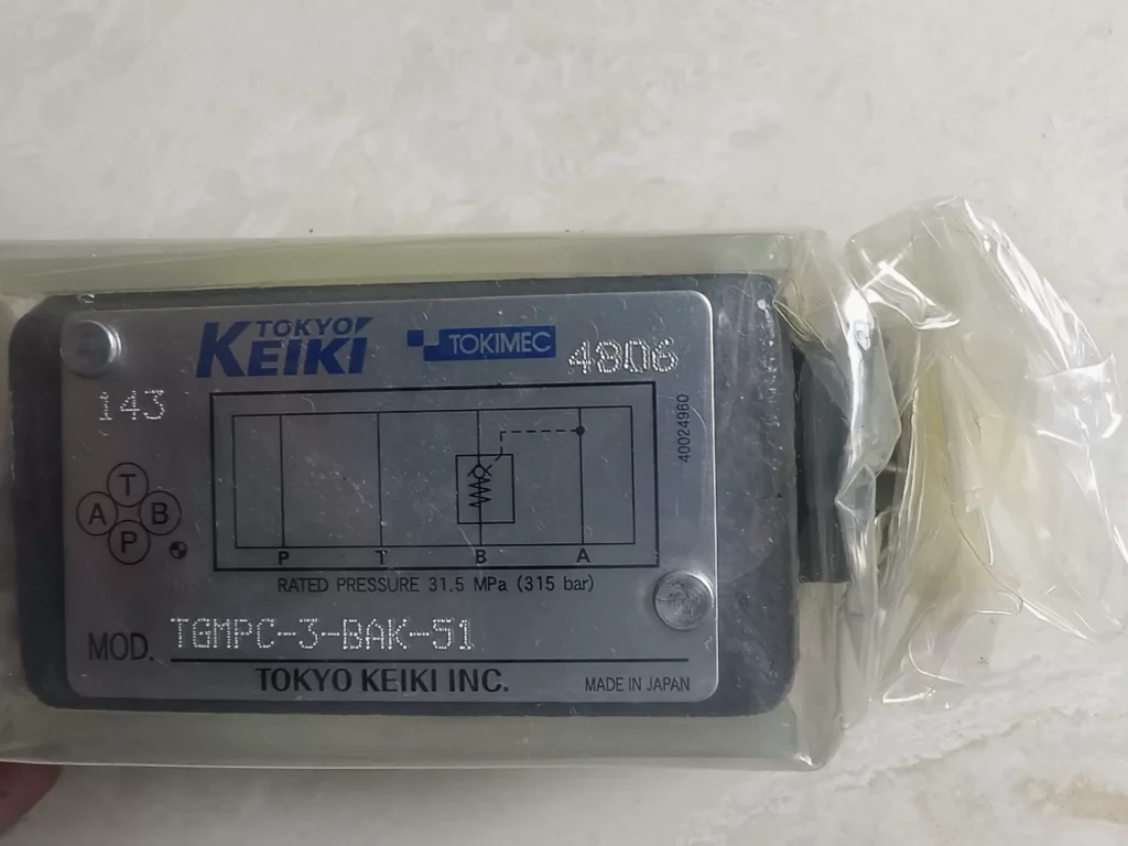 Tokyo Keiki TGMPC-3-BAK-51 Valve