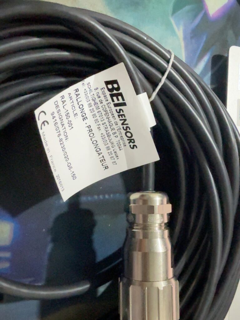 BEI 9416/076-8230/020-G6-150 Encoder Cable