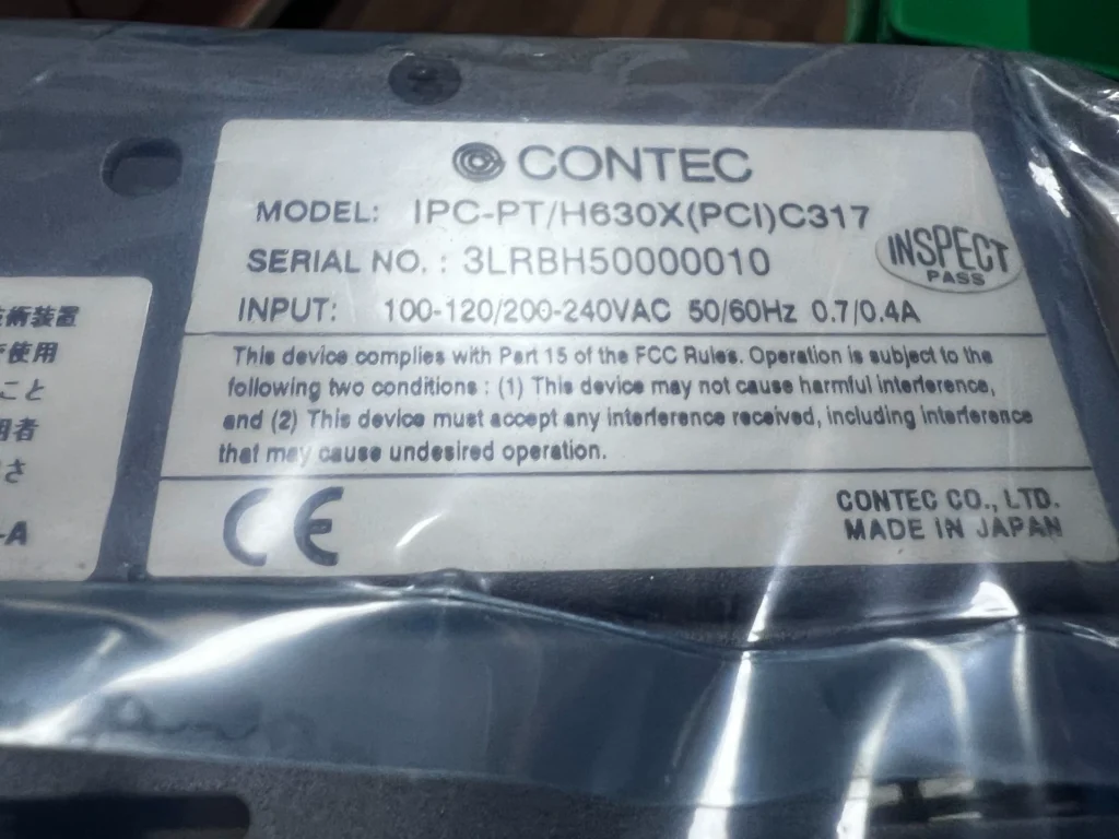 Contec IPC-PT/H630X Industrial Computer thumbnail